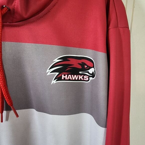 Miami University Hawk's Red & Gray Hoodie - Picture 8 of 9